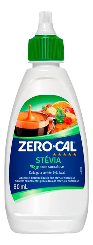 EDULCORANTE ZERO CAL STEVIA 80ml