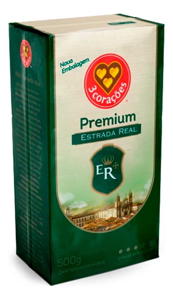 Café 3 Corações Molido Estrada Real - 500g