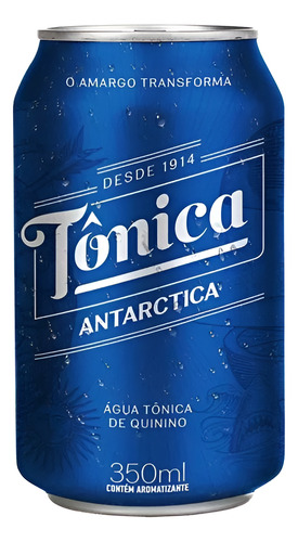 AGUA TONICA ANTARCTICA LATA 350ML