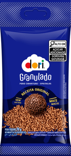 GRANA GRANULADO DE CHOCOLATE DORI - 70G