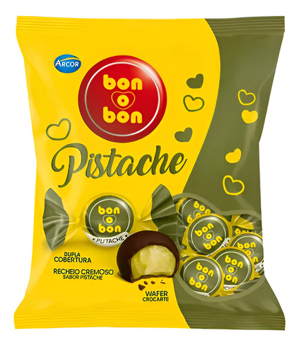 PAQUETE BON O BON PISTACHE 750G