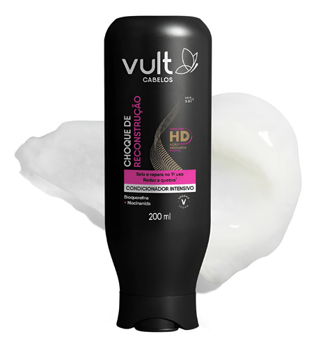 NUEVO! CONDICIONADOR VULT CHOQUE DE RECONSTRUCAO FRASCO 200ML