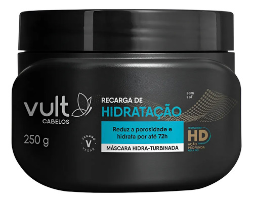 NUEVO! MASCARA VULT CABELOS RECARGA DE HIDRATACAO POTE 250G