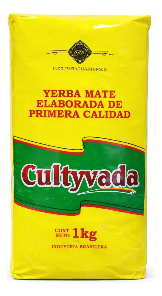 YERBA MATE CULTYVADA 1KG