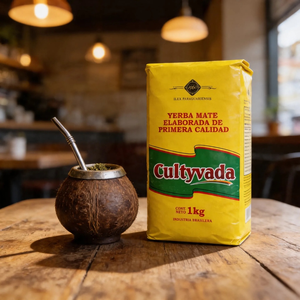 YERBA MATE CULTYVADA 1KG