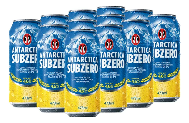 Pack Antarctica Subzero 473ml - 12 Unidades