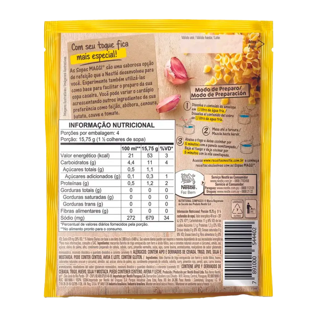 MAGGI SOPA DE CARNE Y CONCHIGLIE 63g verso.webp
