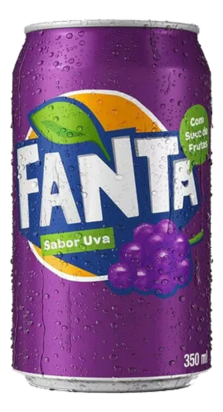 FARDO DE FANTA UVA LATA 350ml - 6 Unidades