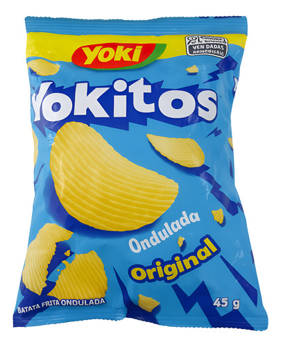 PAPAS ONDULADAS ORIGINAL YOKI 45G