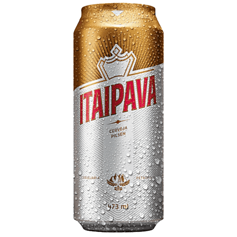 FARDO DE CERVEZA ITAIPAVA LATA  473ML - 12UNIDADES
