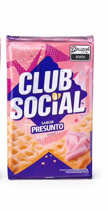CAJA DE GALLETA CLUB SOCIAL PRESUNTO