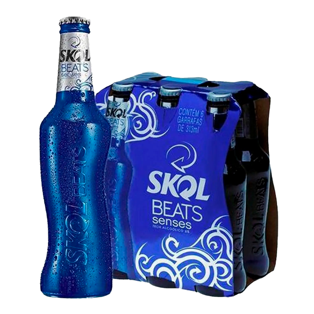 PACK DE CERVEZA SKOL BEATS SENSE  269ML - 6 Unidades