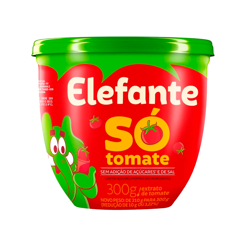 PURÉ DE TOMATE ELEFANTE - 300G