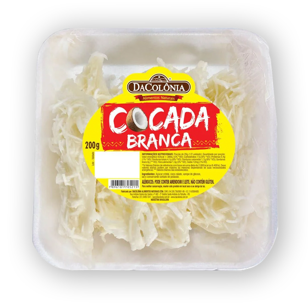 COCADA BLANCA DACOLONIA - 200G