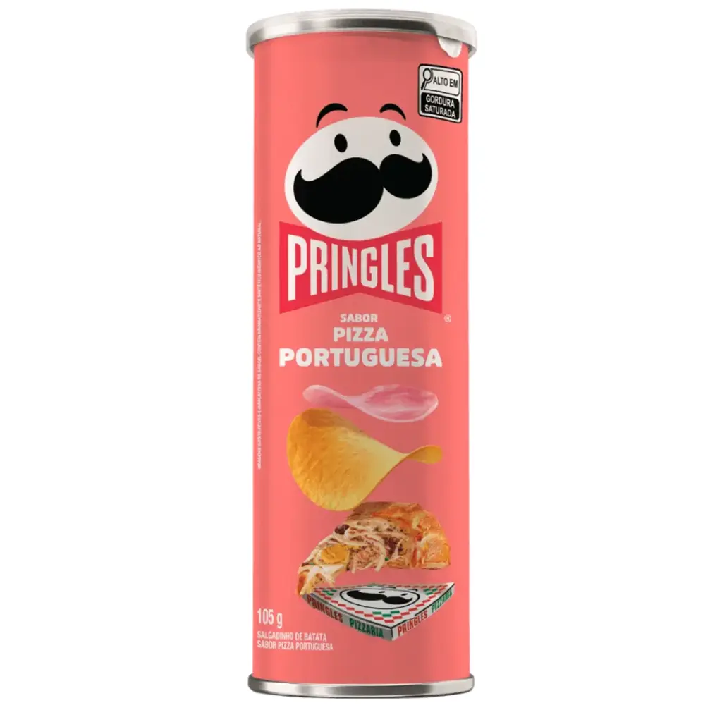 PRINGLES PIZZA PORTUGUESA 105g