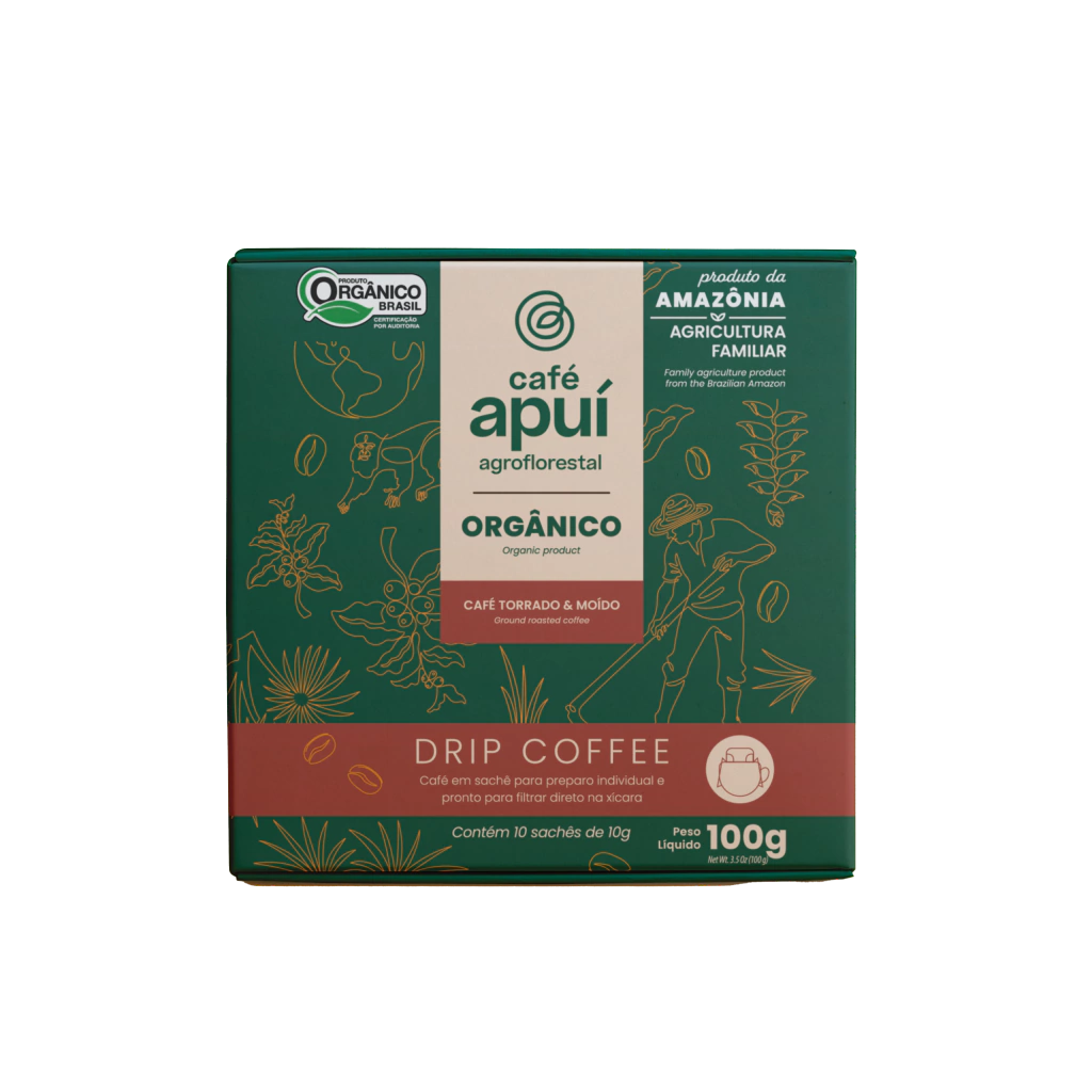 CAFÉ APUÍ AGROFORESTAL ORGÁNICO - CAFÉ FILTRADO 100G