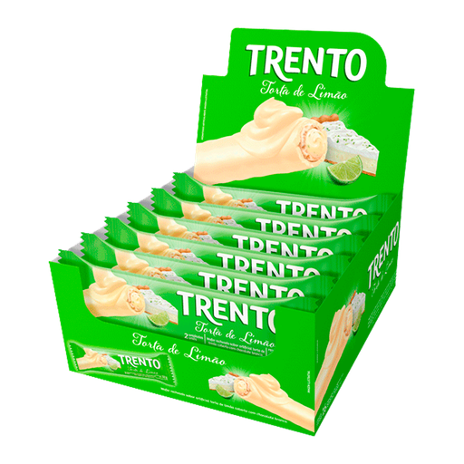 [DP000290] DISPLAY DE CHOCOLATES TRENTO TORTA DE LIMÃO - 16 Unidades