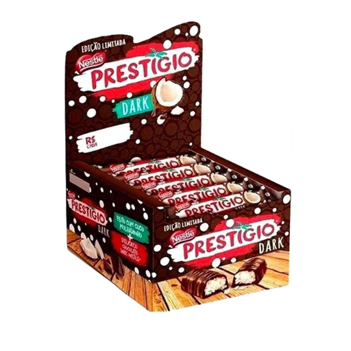 [D00272] EMPAQUE DE CHOCOLATES NESTLÉ PRESTIGIO DARK - 30 UNIDADES