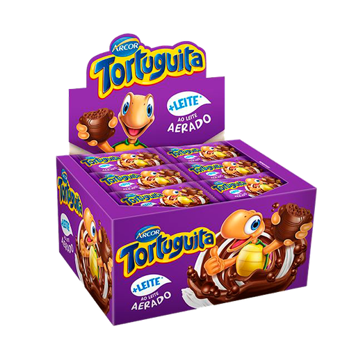[DP000283] DISPLAY DE CHOCOLATES TORTUGUITA AERADO - 24 Unidades