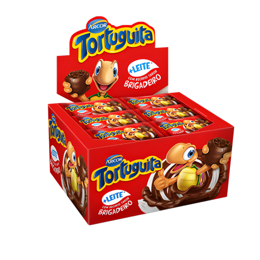 [DP000287] DISPLAY DE CHOCOLATES TORTUGUITA BRIGADEIRO - 24 Unidades