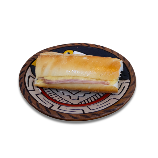 [P0006] PAN CON JAMÓN Y QUESO