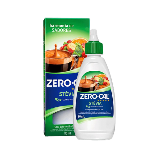 [00531] EDULCORANTE ZERO CAL STEVIA 80ML