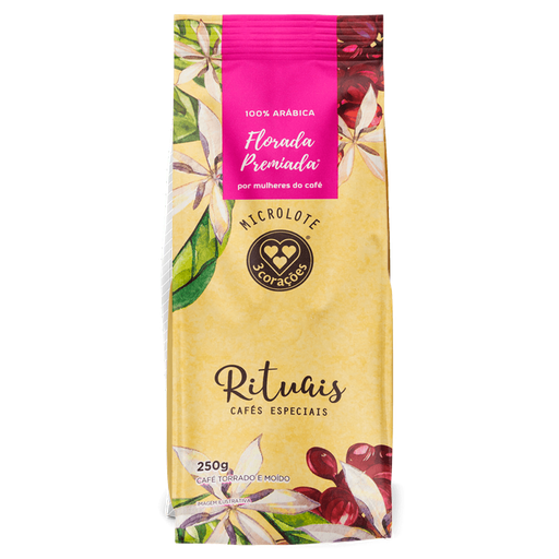[00515] CAFÉ 3 CORAÇÕES MOLIDO RITUAIS FLORADA - 250G