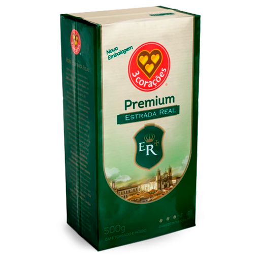 [00513] CAFÉ 3 CORAÇÕES MOLIDO ESTRADA REAL - 500G