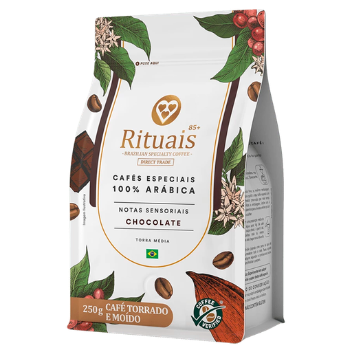 [00510] CAFÉ 3 CORAÇÕES MOLIDO RITUAIS CHOCOLATE 250G