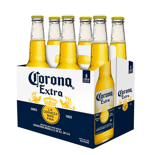 [FD600347] FARDO DE CERVEJA CORONA LONG NECK 330ml - 6 Unidades
