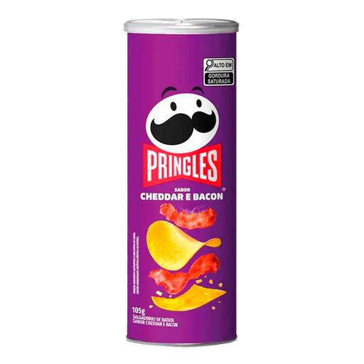 [010790] PRINGLES CHEDDAR CON BACON - 105G