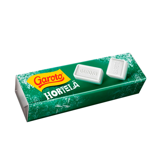 [010894] UNIDADE DE GAROTO PASTILHA HORTELA XW 17g